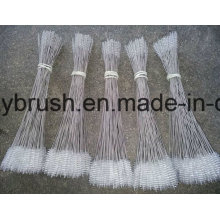 Nylon Wire Stainless Steel Handle Cleaning Brush (YY-598)